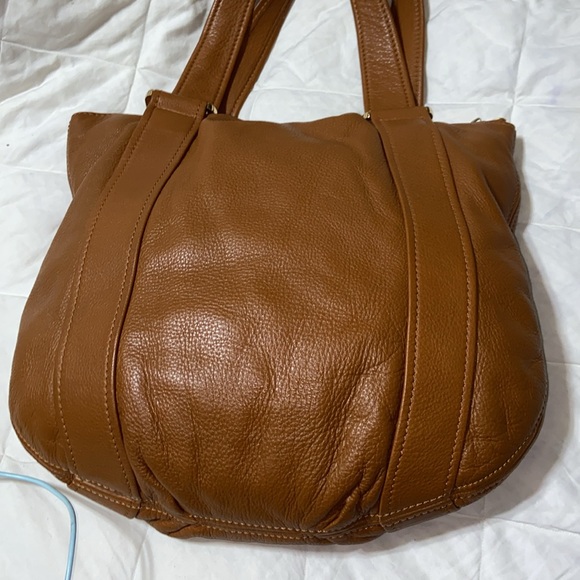 Mint Michael Kors Beautiful Soft Leather camel boho slouchy shoulder bag - Picture 5 of 16